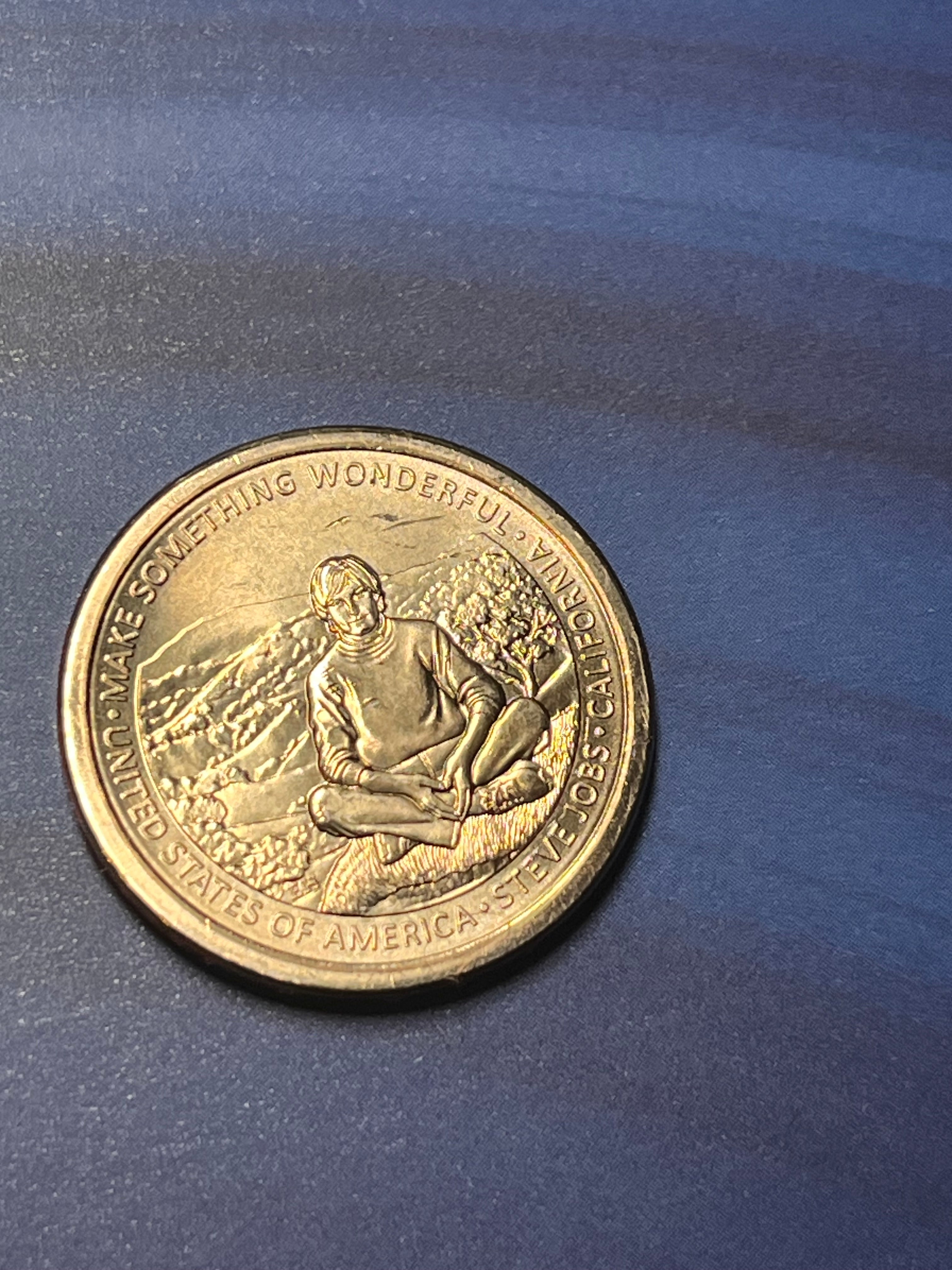 Steve Jobs 1$ innovation coin