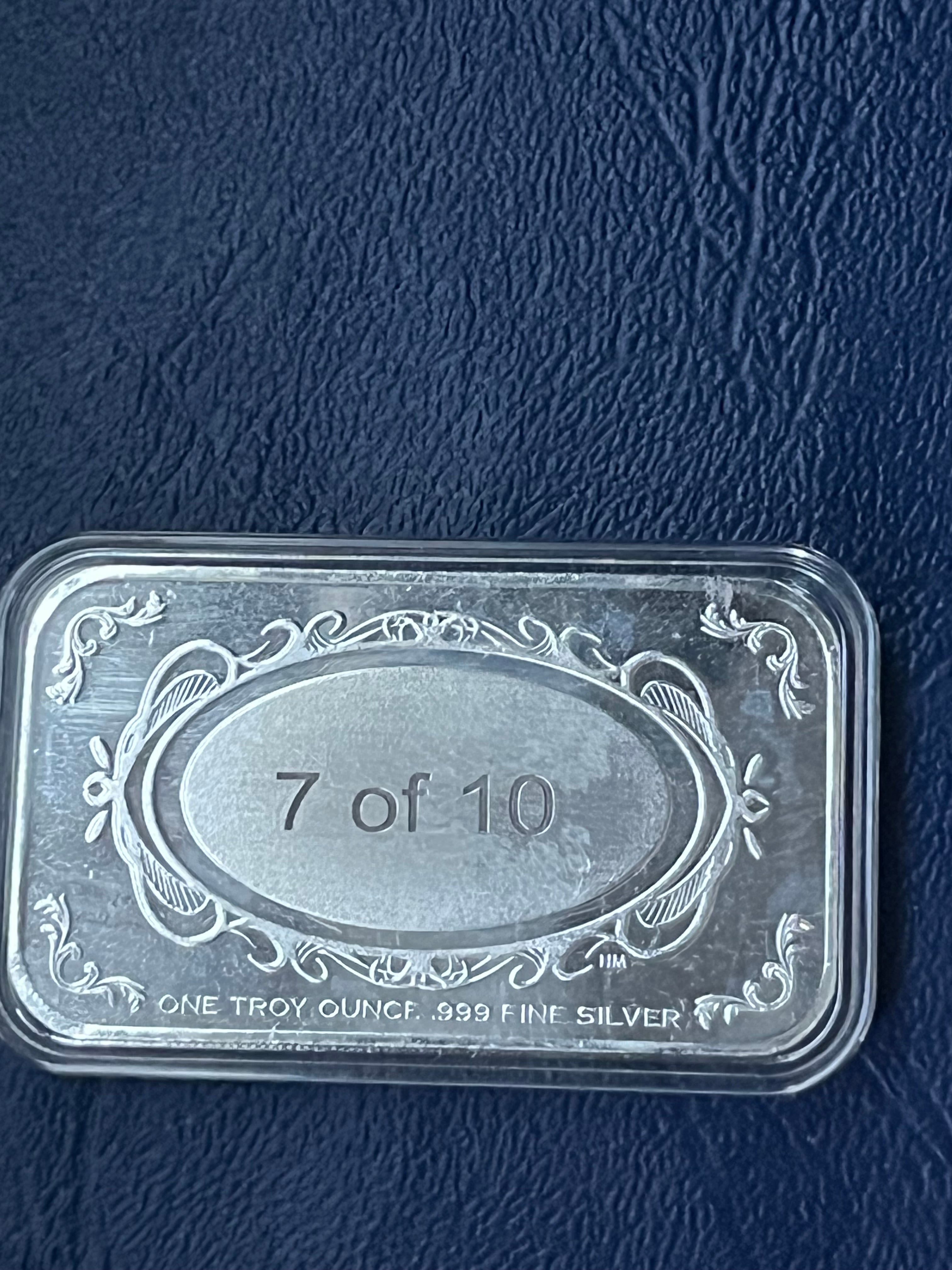 RARE Garbage Pail Kids Beetlejuice 1oz Silver Bar - Low Serial 7 of 10 - Custom Art