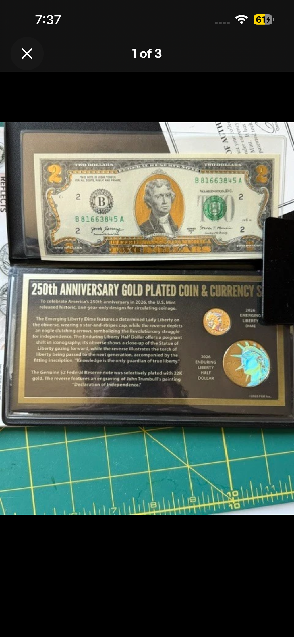 2026 Coin Set W/ 2$ Bill Set