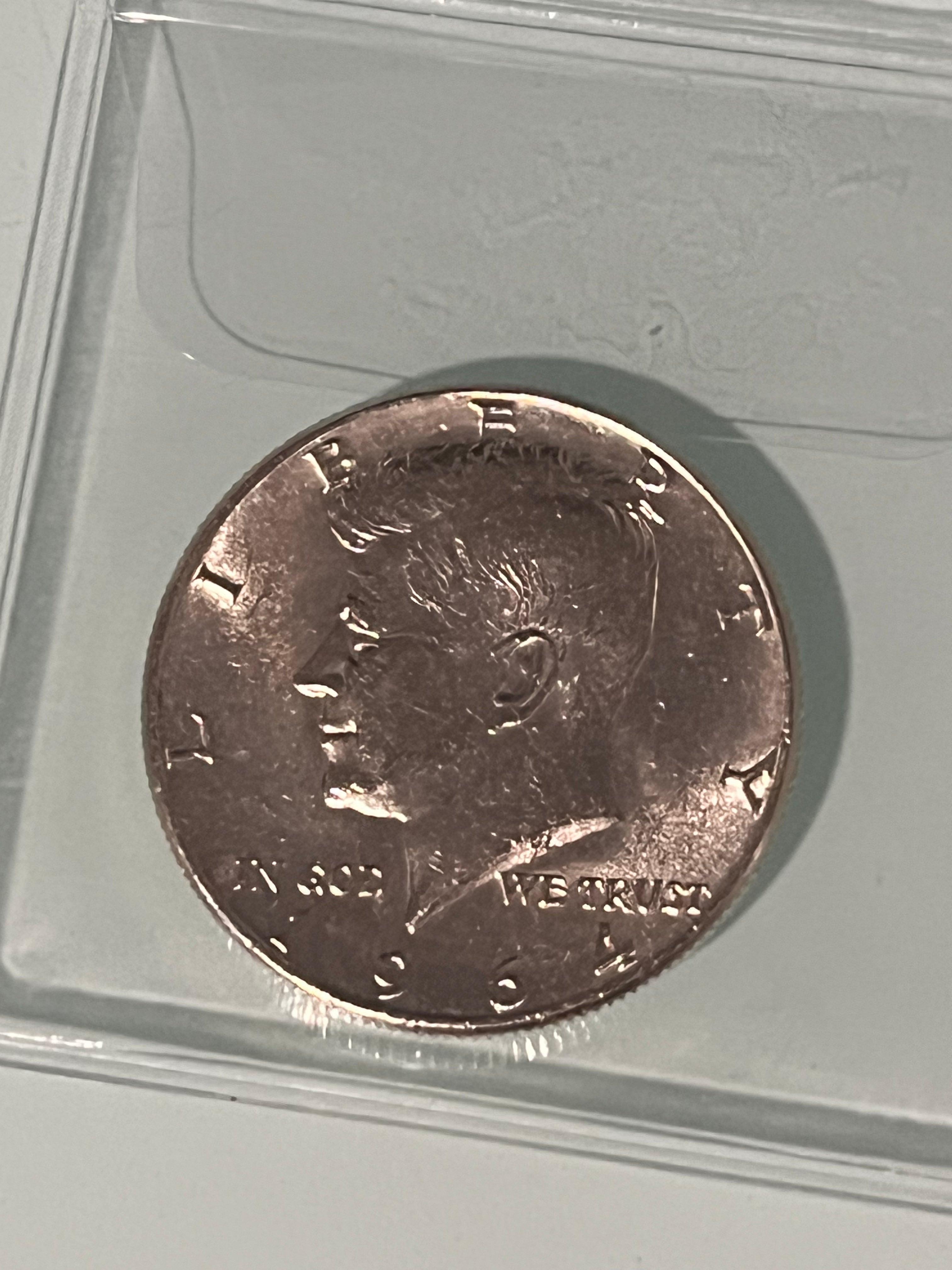 1964 United States Kennedy Half Dollar (90% Silver) single BU